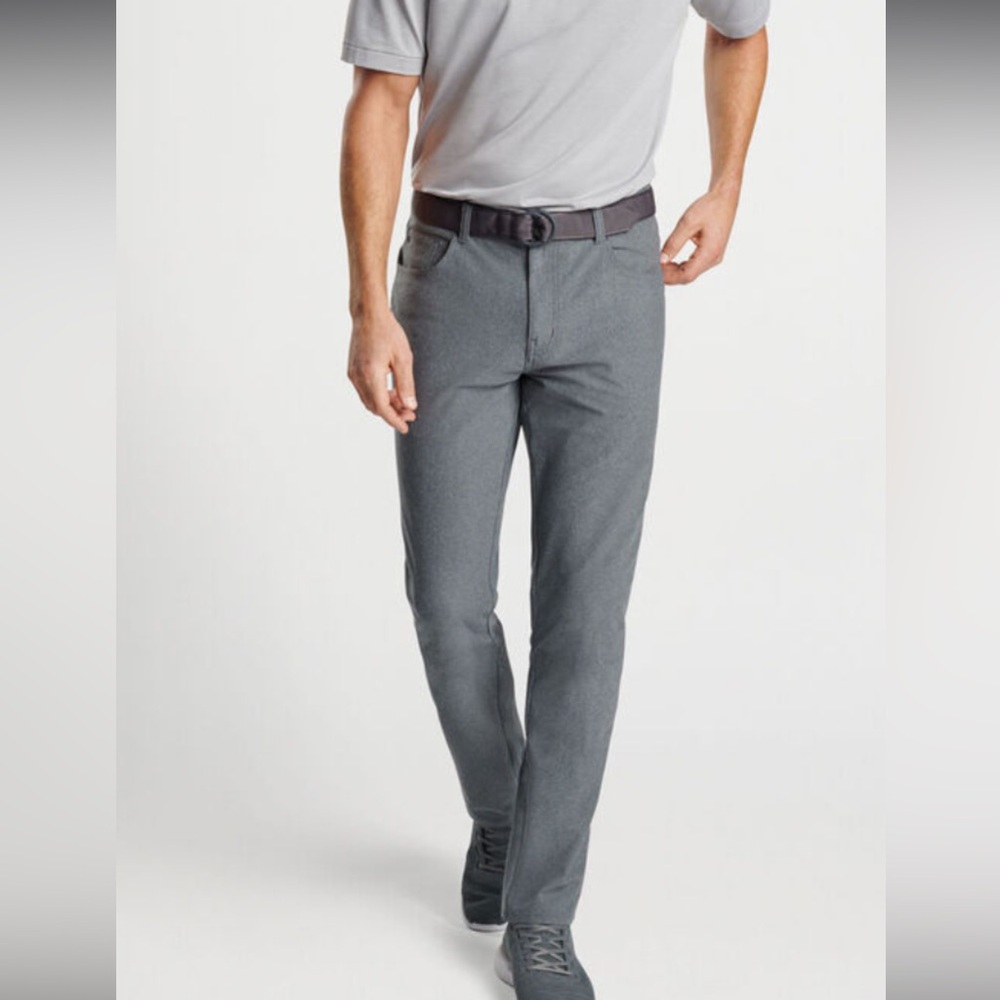 Peter Millar Brevard Performance Flannel 5-Pocket Pant